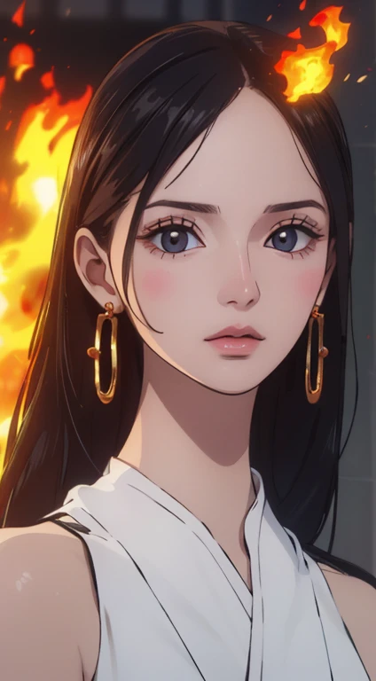 masterpiece, Highest quality, One girl, Gray Hair, smile, View your viewers, Adult, Fully mature, Holding flowers、high resolution、Ultra delicate、8k、Big eyes、Luxury Dresses