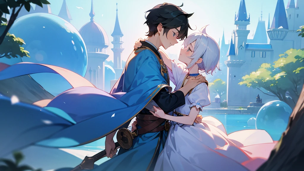 A fairytale world、Cute boys