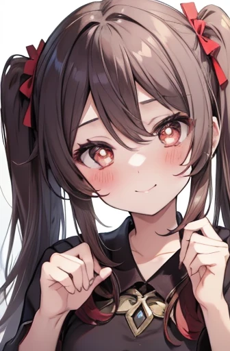 Walnuts、Good looking girl (blush, Perfect Face), independent , Looking into the camera, masterpiece, Anime art style, Cute Characters, Most detailed, high quality、Nico Nico Smile