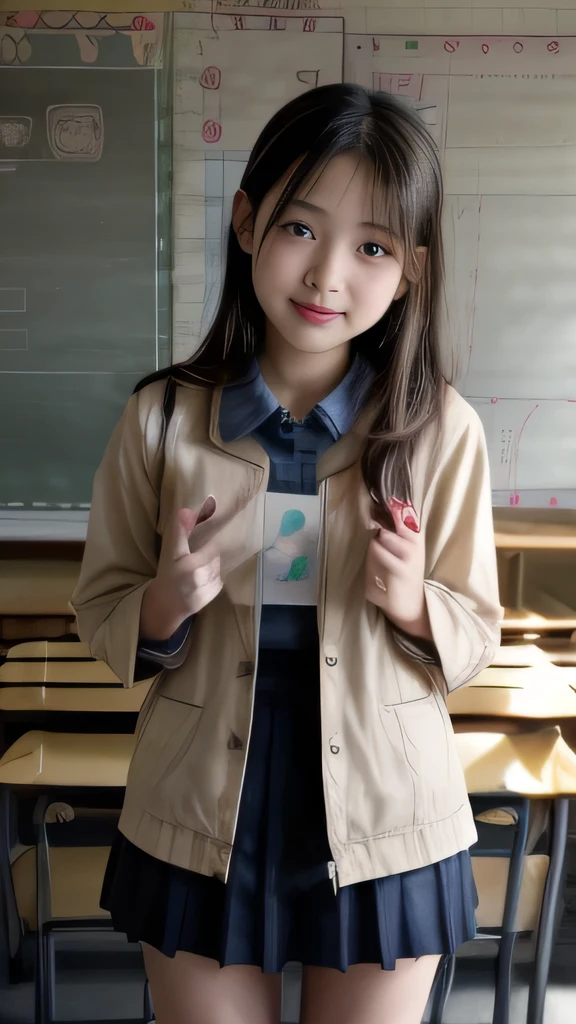 Japanese、(smile)、(Beautiful elementary school student:2)、Pussy:2、Cute outerwear、((((Sexual:1.2))))