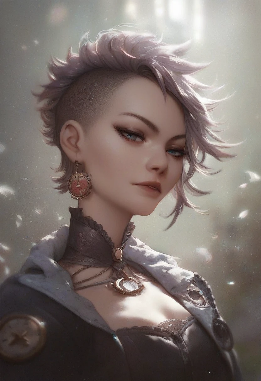 score_9, score_8_up, score_7_up, score_6_up, score_5_up, score_4_up, source_anime, medium shot, seductive steampunk sexy beautiful female, punk attitude, lovely