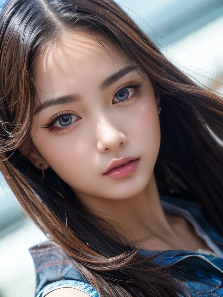 masterpiece,Highest quality, One girl, Ultra high definition, Symbol-shaped pupil,