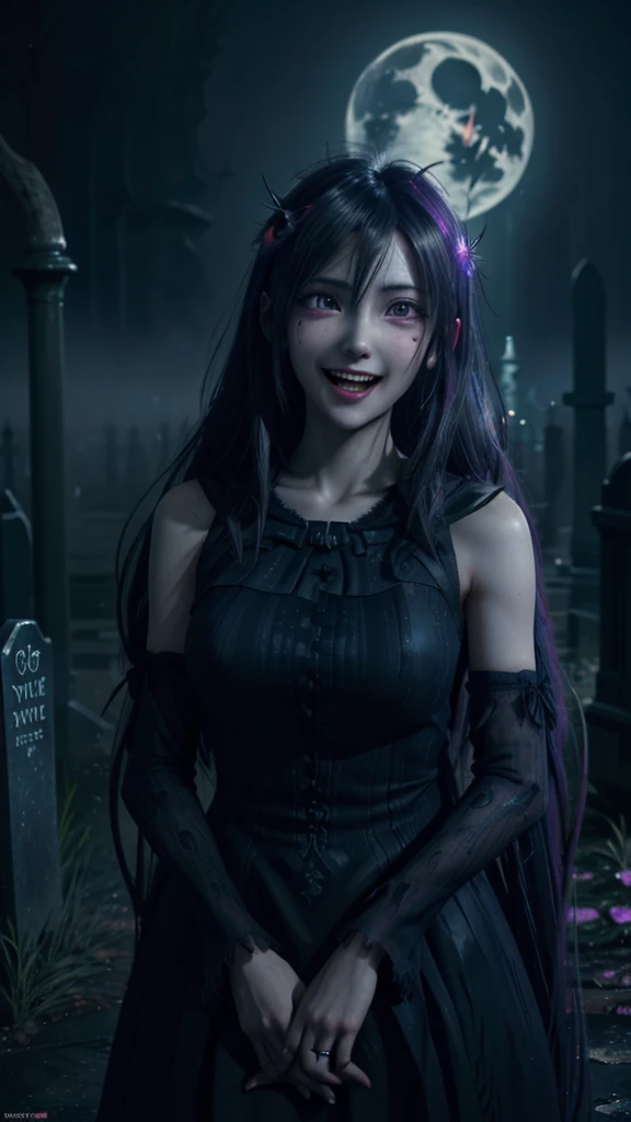 anime artwork anime artwork 1girl,abyss girl,open mouth,((masterpiece)), ((best quality)), 8k, high detailed, ultra-detailed, illustration, portrait, horror, gothic, (1girl), (sinister:1.2), a young girl with a grotesquely elongated mouth, standing in a dimly lit cemetery, moonlight casting eerie shadows, (ethereal and haunting),wisps of spectral mist, (spectral hands:1.1), reaching out from the tombstones, creating a sense of dread, (floating:1.3), surreal and nightmarish, (dark and foreboding), (motion blur), (glitch effect), (vibrance:1.2), (chromatic aberration), (saturated reds), (film grain), (sinister whispers:1.5), (sinister laughter:1.4), A chilling and unsettling atmosphere, capturing the girl's unsettling transformation into a creature of the night,. anime style, key visual, vibrant, studio anime, highly detailed
