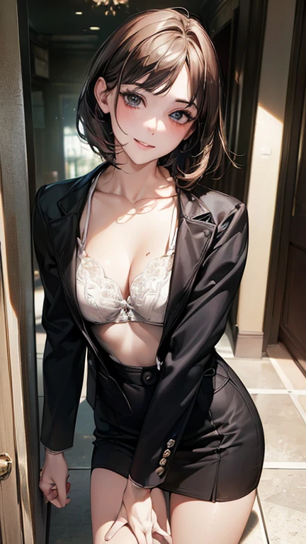 (As it is:1.4),((16K, masterpiece, RAW Photos, Highest quality,Ultra-high resolution, Realistic, Highly detailed CG integrated in 16K)), 8k, diamond, wallpaper, Written boundary depth,Beautiful Face:1.4. Cinematic Light,Beautiful Face,(Detailed face),Slender and pretty woman,smile