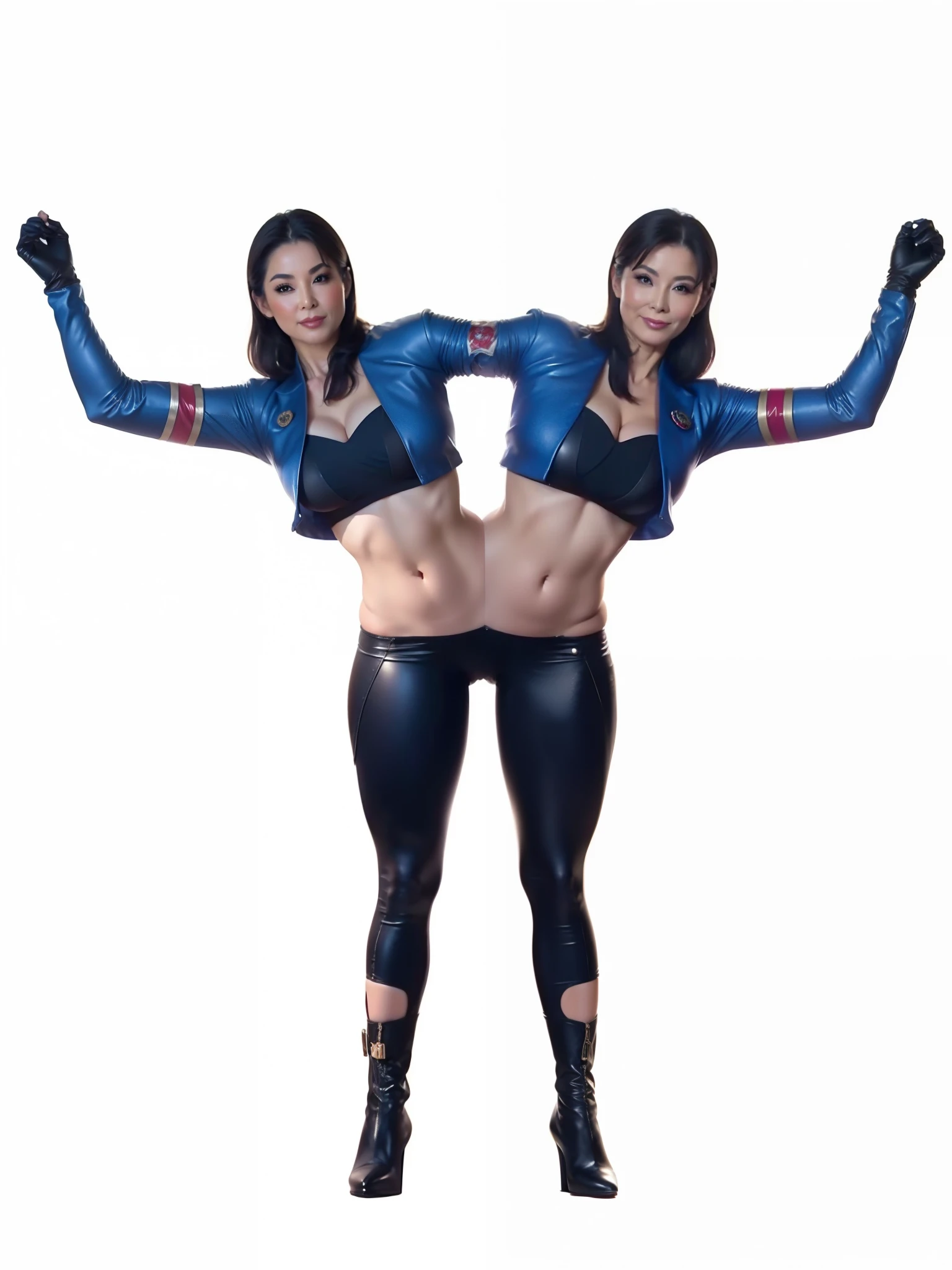 Browsing Caution,nude,(Highest quality,8k,masterpiece),Japanese Mature,50 years old,Huge ,Accentuate your cleavage,Glamour,sexy,Muchimuchi,