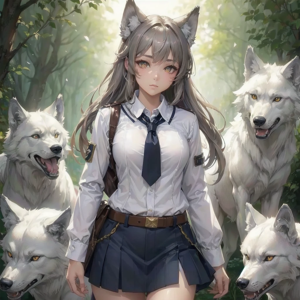 Schoolgirl Who Became a Wolf