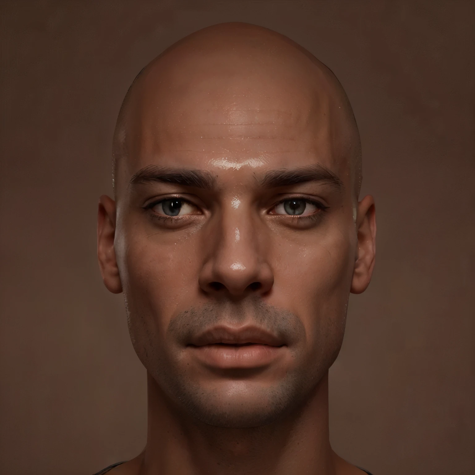 there is a man with a bald head and a tie on, highy detailed face, high detailed face, highly_detailed_face!!!, detailed face background detail, real detailed face, high detailed face!!!, extremely high detailed face, realistically rendered face, hyper - detailed face, hyperdetailed perfect face, ealistic shaded perfect face