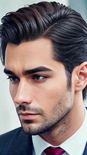 A handsome Yaudim man focus on face