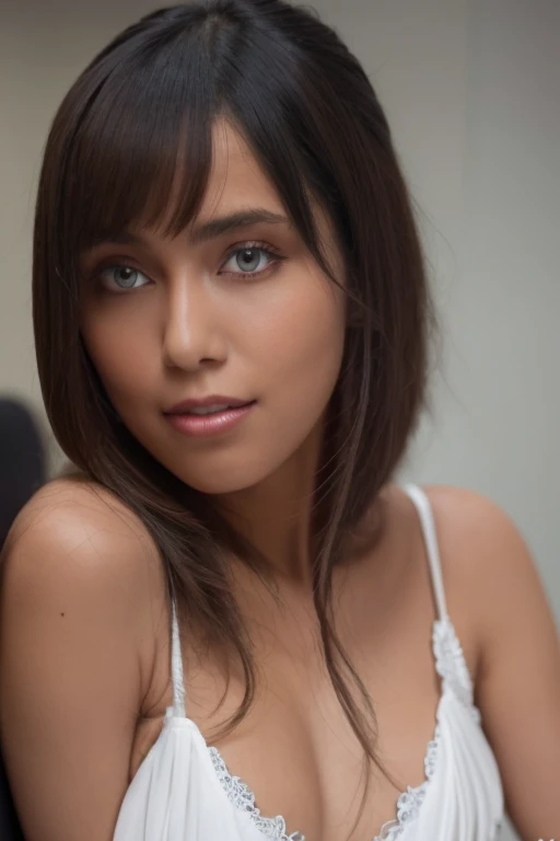 gorgeous woman, 1 girl, white bikini swimsuit:1.2, skinny, healthy, perfect body:1.2, abs:1.1, blond hair:400.1, rain wet, wet body:1.2, night pool room:1.6, ultra-detailed face, detailed lips, detailed eyes, double eyelids, pubic hair, black skin, trimmed bangs, shy smile, (best quality,8k,masterpiece:1.3)