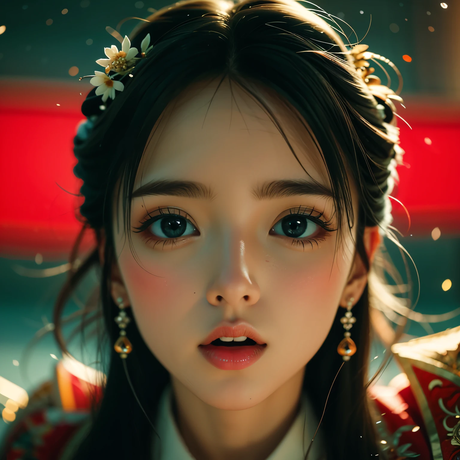 ExtremelyDetailed KAWAII girl Face,(Close-up big lips), glossy lips with beautiful details, Coquettish tongue, Kissing to camera, towards the viewer, 8K TopQuality masterpiece,an extremely delicate and beautiful (ProfessionalPhoto:1.37), Amazing,finely detail,official art,incredibly absurdres,ultra-detailed,close-up shot, close up, (fish eye lens), wide lens, macro lens,
