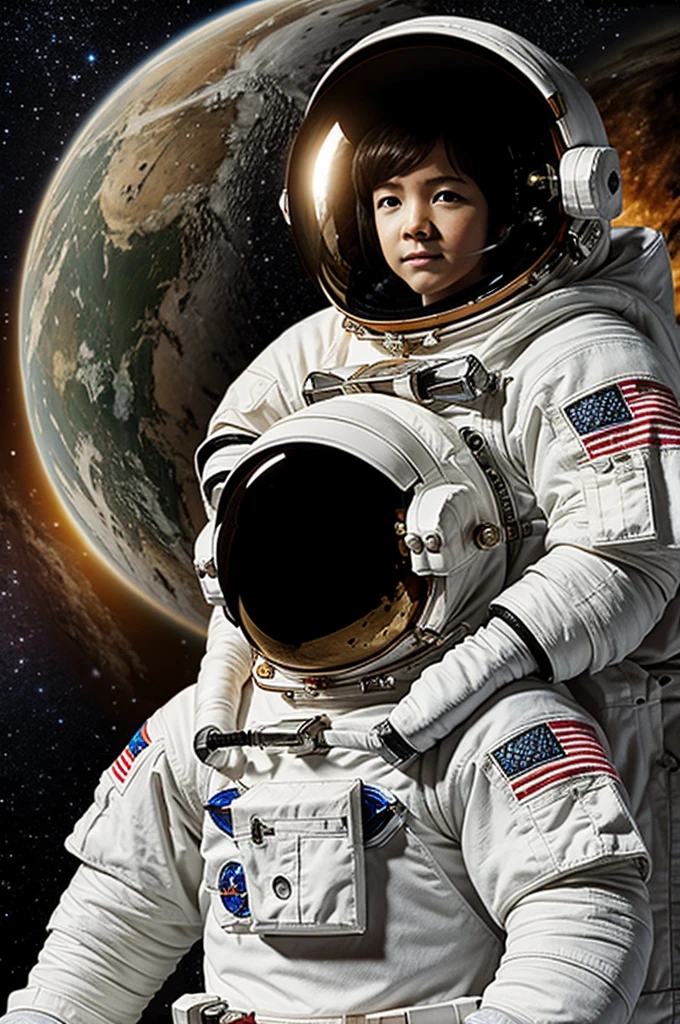 Create a picture of an astronaut.