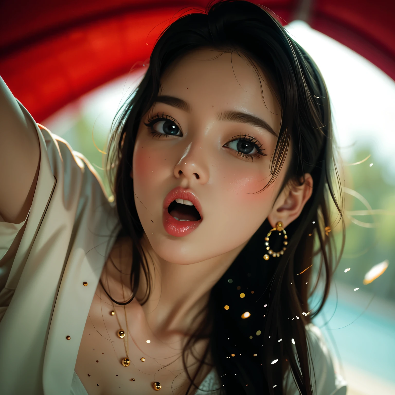 ExtremelyDetailed KAWAII girl Face,(Close-up big lips), glossy lips with beautiful details, Wet Coquettish tongue, Kissing to camera, towards the viewer, 8K TopQuality masterpiece,an extremely delicate and beautiful (ProfessionalPhoto:1.37), Amazing,finely detail,official art,incredibly absurdres,ultra-detailed,close-up shot, close up, (fish eye lens), wide lens, macro lens, cum in mouth