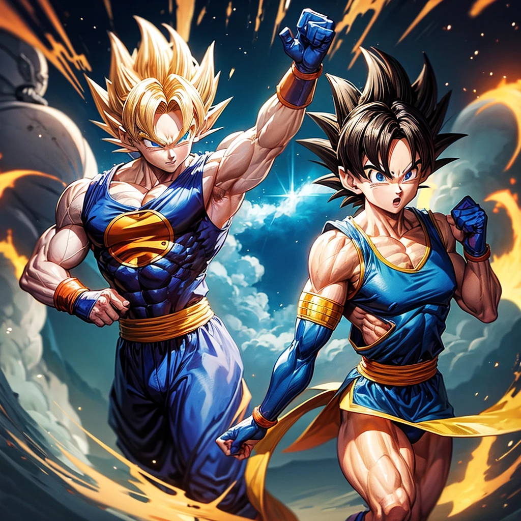 dragon ball，muscle，Blue veins，White God，Saiyans，Kamesenryu，Kiki，No. 18