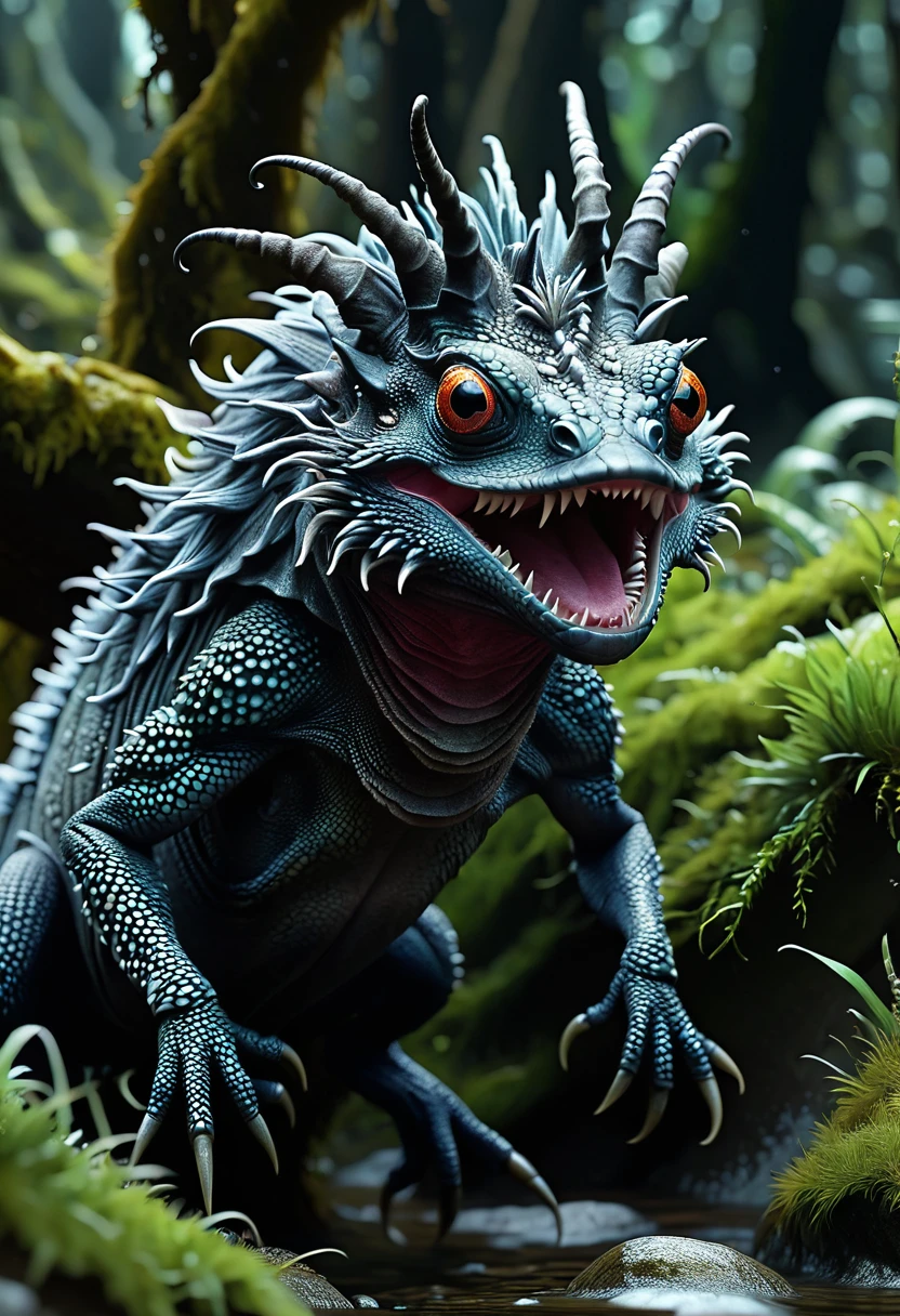 this way and no other, 8k, hyper detailed, dramatic, strange creatures