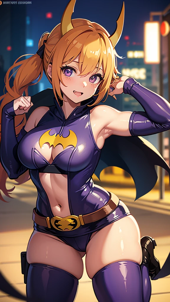 Makima dressed as Batgirl 