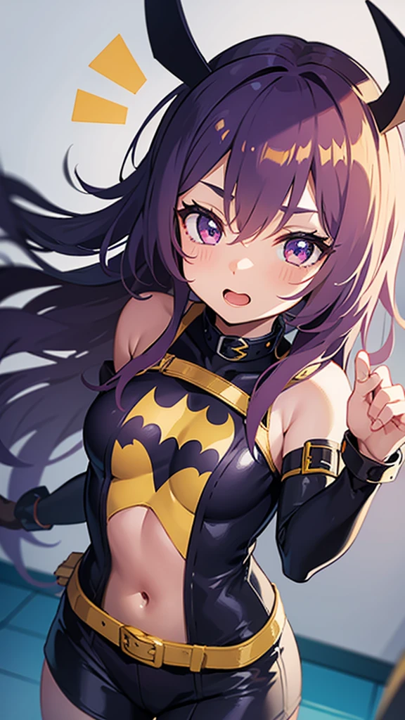 Makima dressed as Batgirl 