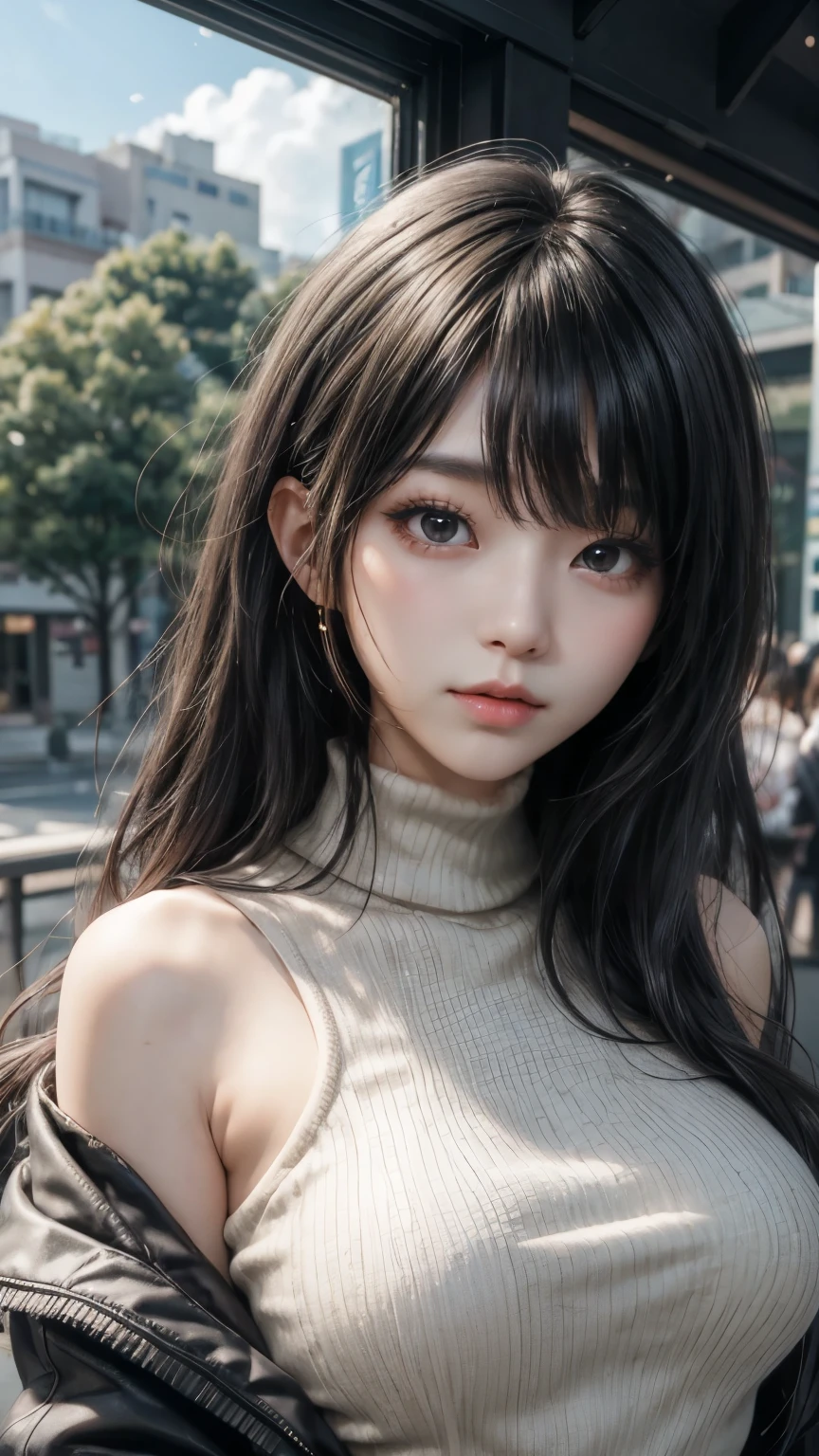 (最高qualityのディテール)、Realistic、8K Ultra HD、High resolution、(Big Breasts、One Girl:1.2)、The 超detailedな、高qualityのテクスチャ、複雑なdetailed、detailed、非常にdetailedなCG、高qualityの影、detailed 美しく繊細な顔、detailed 美しく繊細な目、Written boundary depth、Ray Tracing、20th Generation、Cute K-Pop Girls、(The Face of Ulzan in Korea)、Thin face、(Urzan-6500-v1.1:0.6)、PurerosFace_v1、Glowing Eyes、Perfect body、 Viewer Display、(最高qualityのディテール:1.2)、Realistic、8K Ultra HD、High resolution、(One Girl:1.2)、The 超detailedな、高qualityのテクスチャ、複雑なdetailed、detailed、非常にdetailedなCG、高qualityの影、detailed 美しく繊細な顔、detailed 美しく繊細な目、Written boundary depth、Ray Tracing、20th Generation、Cute K-Pop Girls、(The Face of Ulzan in Korea)、Thin face、(Urzan-6500-v1.1:0.6)、cheek、Glossy Lips、Big Breasts、High resolution, Best image quality, 最高quality, Realistic, 超detailedな, Realistic, 4K 8K Ultra HD Full Color RAW Photos, Fujifilm(Medium format), Hasselblad, Carl Zeiss, Incredible dynamic range photography(utility_art：Smooth-768:1.1),High resolution, High pixel count, 明確なdetailed, Clear images, Natural color reproduction, Noise Reduction, High fidelity, quality, Software Improvements, Upscaling, Optimized Algorithms, Professional-level retouching,

1. Oversized coat:

The coat is、Choose an oversized design that covers from shoulders to knees.。Color is classic navy or black、or warm khaki or beige, hang on.、Choose colors that match the season。
2. Knitted sweater or turtleneck:

To protect yourself from the cold、Knitted sweater or turtleneckを選択してください。Match the texture and color of the knit to the coat.。
3. Wide leg pants:

For pants, Choose a wide-leg design、Combines ease of movement and style。Denim in dark tones or black trousers will look good.。
4. Knee-high boots:

What is included in an oversized coat、足首からふくらはぎまでカバーするKnee-high bootsとの組み合わせ。Boots are black or dark brown and chic.、Gives a stylish impression。
5. accessories:

シンプルなゴールドまたはシルバーのaccessoriesを選択してください、Add elegance to your outfit。for example、Long necklaces and large earrings are recommended.。
6. Handbags:

Handbags、Choose a color that matches the tone of your outfit.。Shoulder bags and tote bags are convenient and stylish。
7. Compensateと髪型:

Compensate, Choose natural colors that flatter your skin。Wavy Hair、By creating loose curls、Appeal to softness。