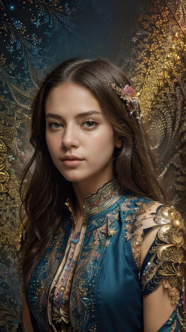 (masterpiece, Top quality, best quality, Official Art, beautiful and aesthetic:1.2), (1 Girl), Extremely detailed, (Fractal Art:1.3), rich and colorful, The most detailed