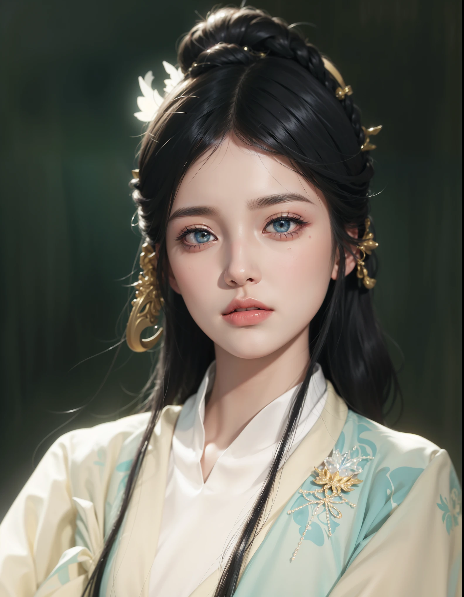 Royal sisters,Exquisite eyes,Frozen queen,Put the crown on your head,Detailed facial expressions body,tall and big,Glamorous characters,Leg length,4K,HD,Sensual,White translucent lace,白皙Full figure,Little cherry mouth,Beautiful and lovely,Full figure,Glossy Gel Coat,Vampire Queen in luxurious gown,Have a tattoo(Intricate tattoo designs),Ice Princess,Rich facial details,16 Year Old Angel,Eyes are blue(Pupils as deep as the starry sky),Gold print clothes,