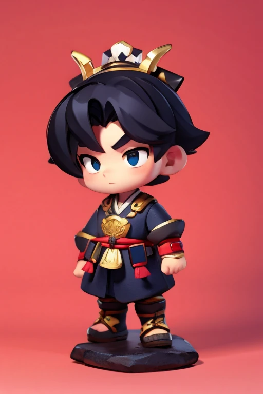 a character chibi samurai outfit