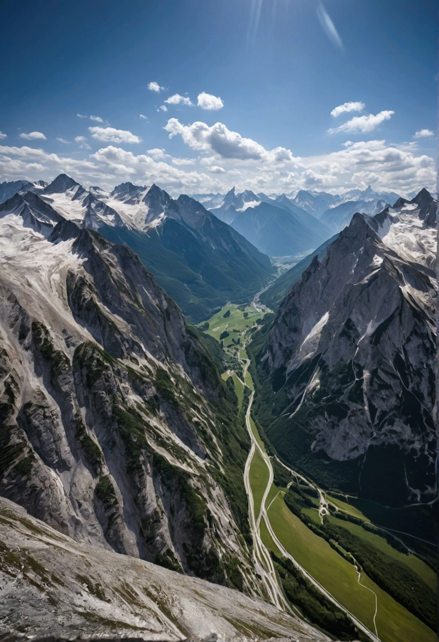 RAW Photos、Flying around the Alps、The Strongest Devil、The best texture、high detail、