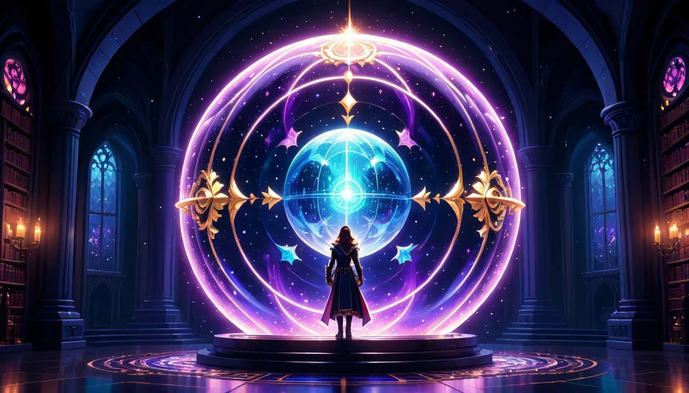 (Pixel art:1.5), (solo:1.3), (((( an epic magical academy inside a mystical sphere with glowing edges))))), (ethereal shiny sparkles:1.2), pixel ar
