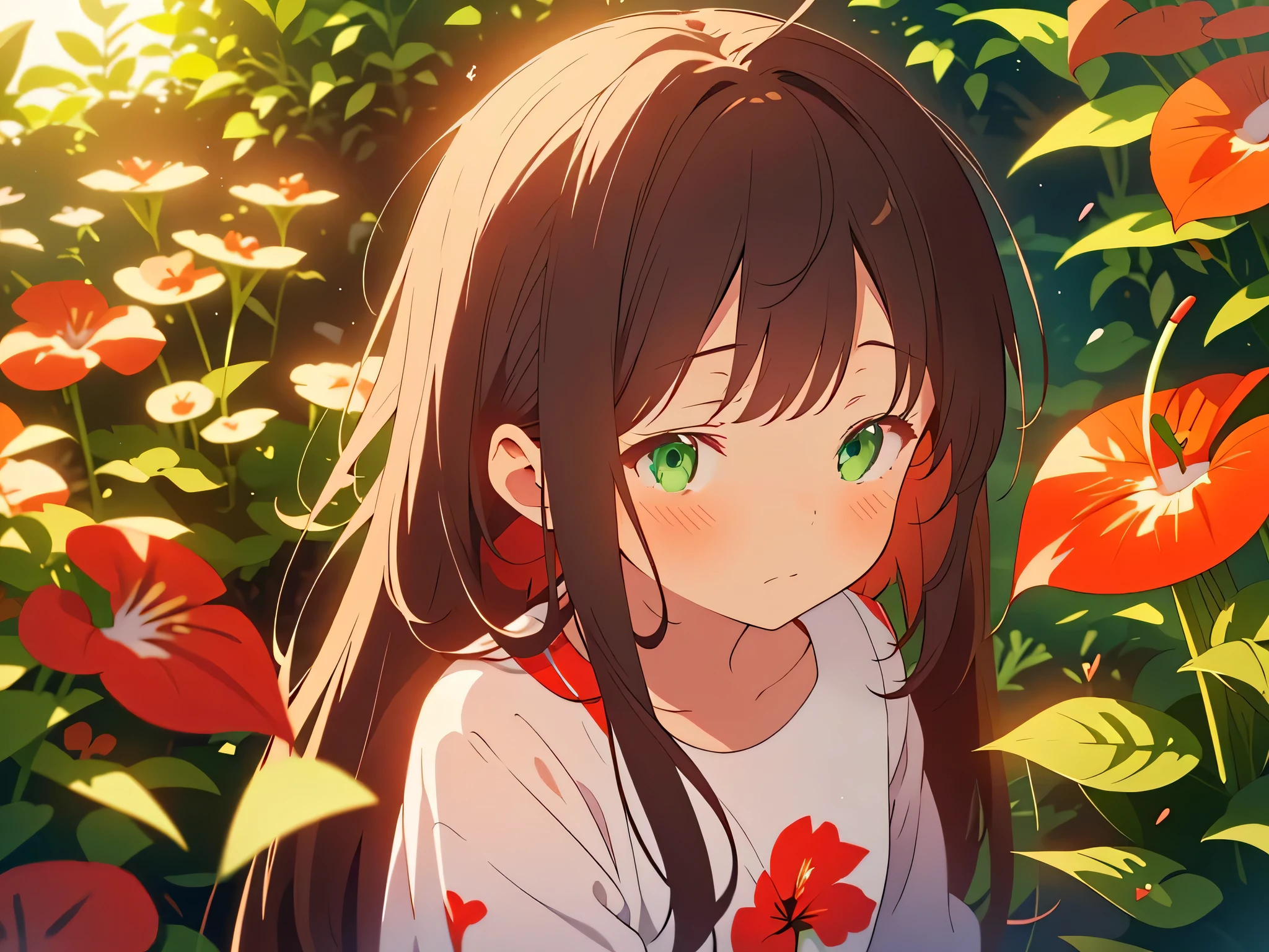 Green Eyes、Highlight on eyes