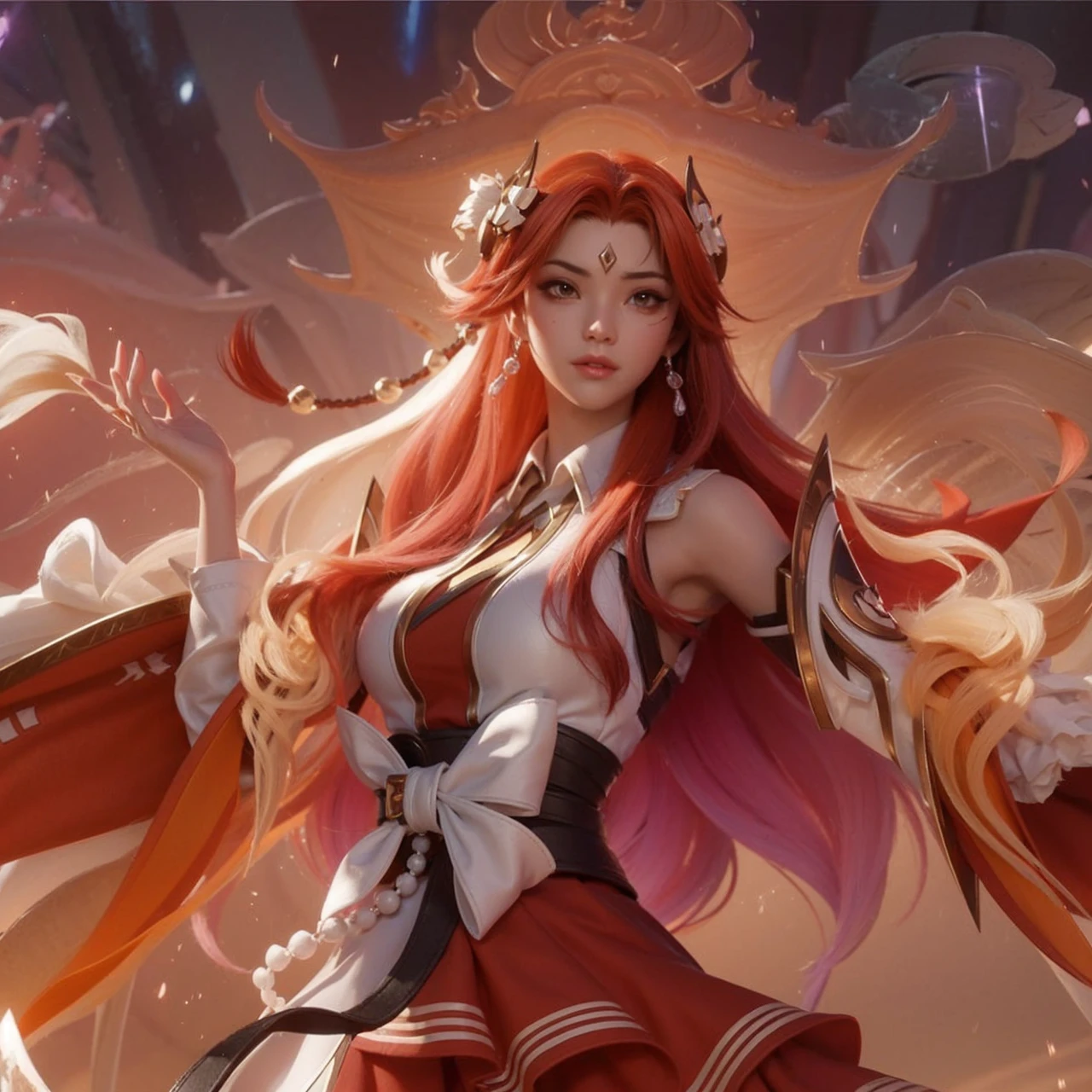 close up of someone like hero monkey character in the city mobile legends style art, iconic character splash art skin, character splash art, official splash art, street legends of the sun mobile legends skin