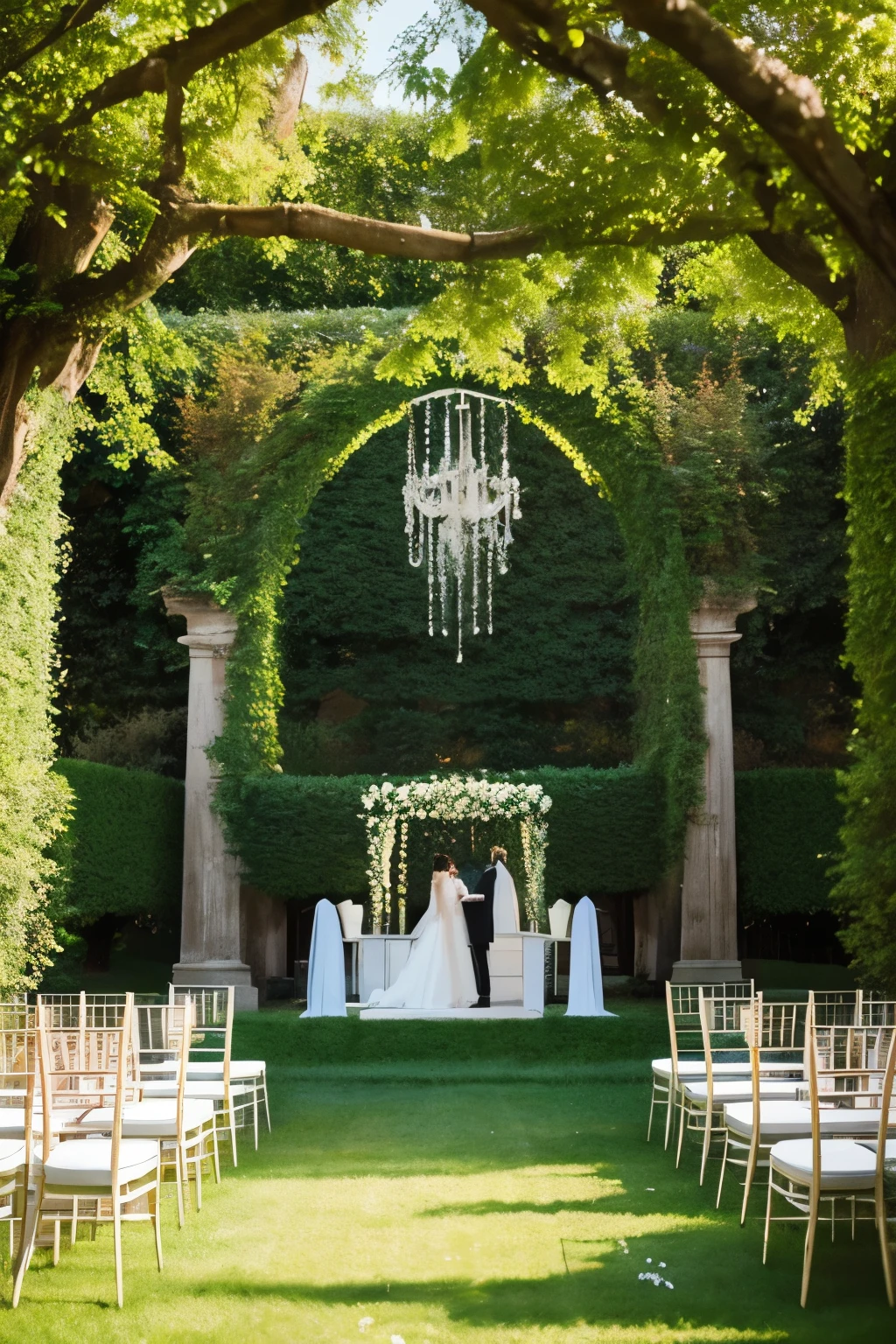 background Wedding hall Europe meeting beautiful Garden Wedding An illustration