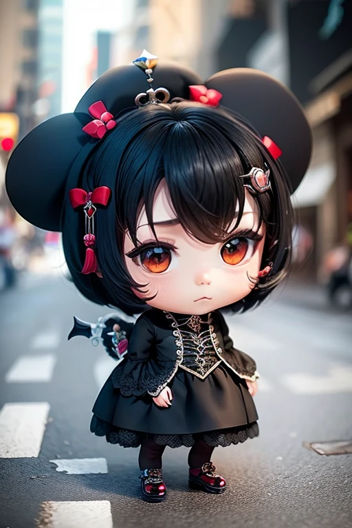 a gothic chibi character outfit.