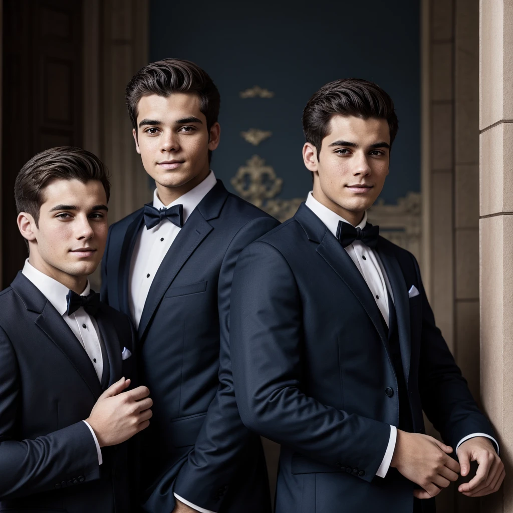Two young men together 