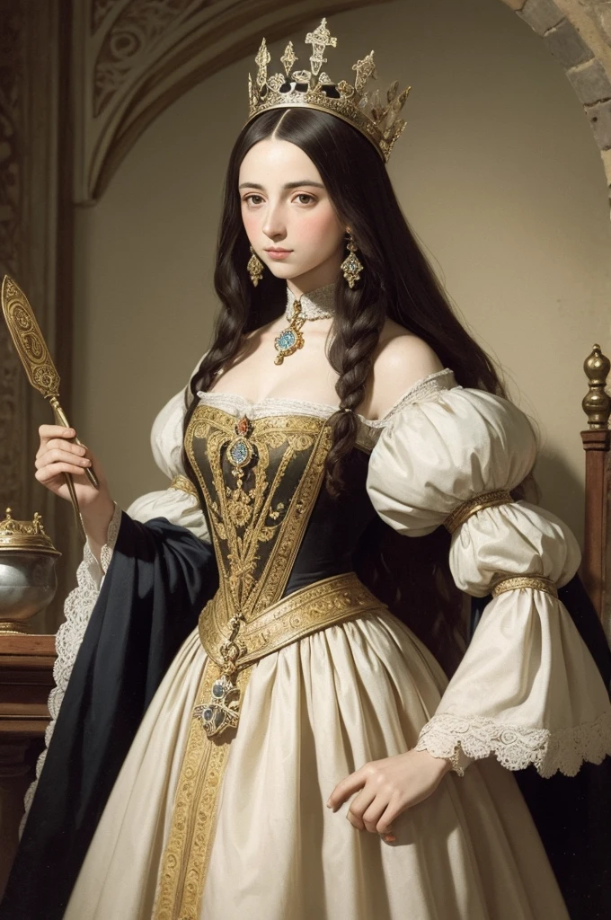 QUEEN CATARINA OF BRAGANÇA IN 1667