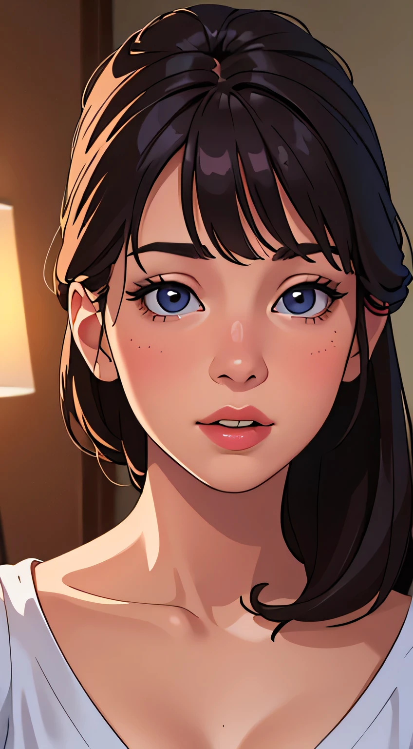 (best quality,4k,8k,highres,masterpiece:1.2),ultra-detailed,(realistic,photorealistic,photo-realistic:1.37), HDR, UHD, studio lighting, extreme detail description, professional, portraits, vivid colors, bokeh, lesbian couple, romance, women, kiss, mouth to mouth, attractive, holy shot, making out, wonderful scene, movie, lovely kiss, room together, cute, showcasing.
Notice:The prompt here starts with"woman"and"Woman kissing"For the theme,Matches the given topic description,Added detailed description。
