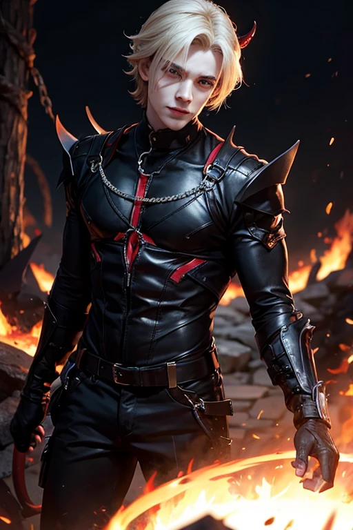1 male, devil, sadistic