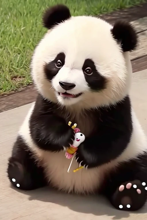 Cute panda video