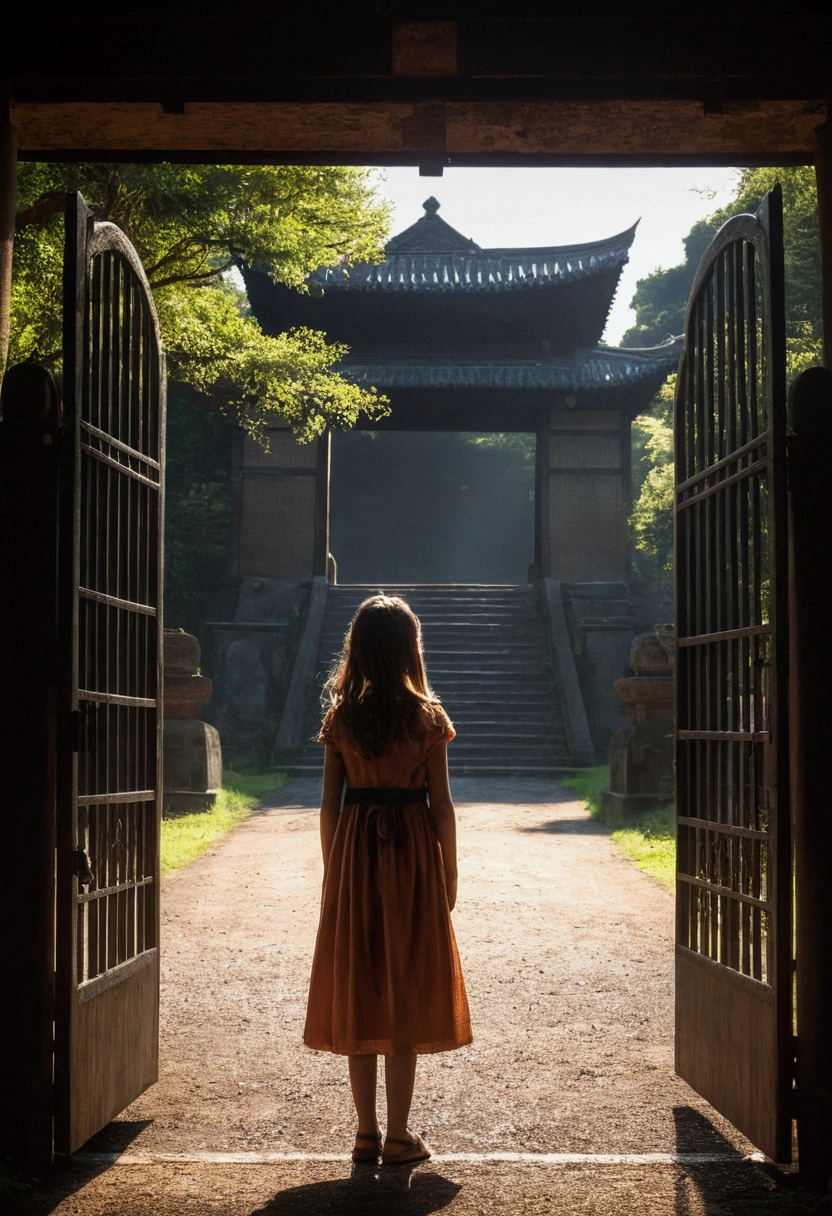 girl at the back of Tori's gate