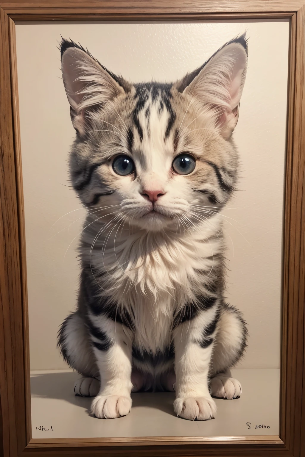 cute animals painting things