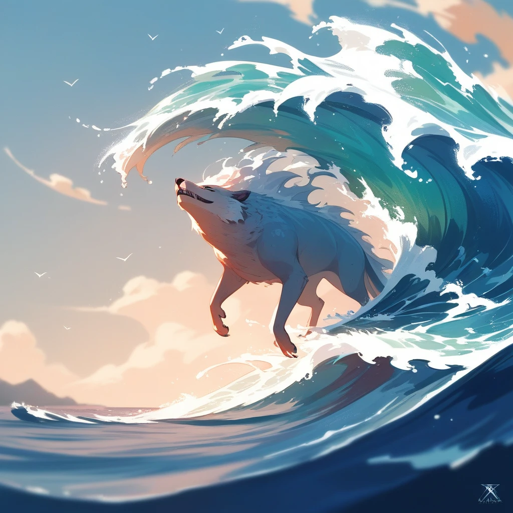 Titanic Fiend in wave art style
  (score_9,score_8_up,score_7_up,score_6_up,score_5_up,score_4_up, source_furry) 