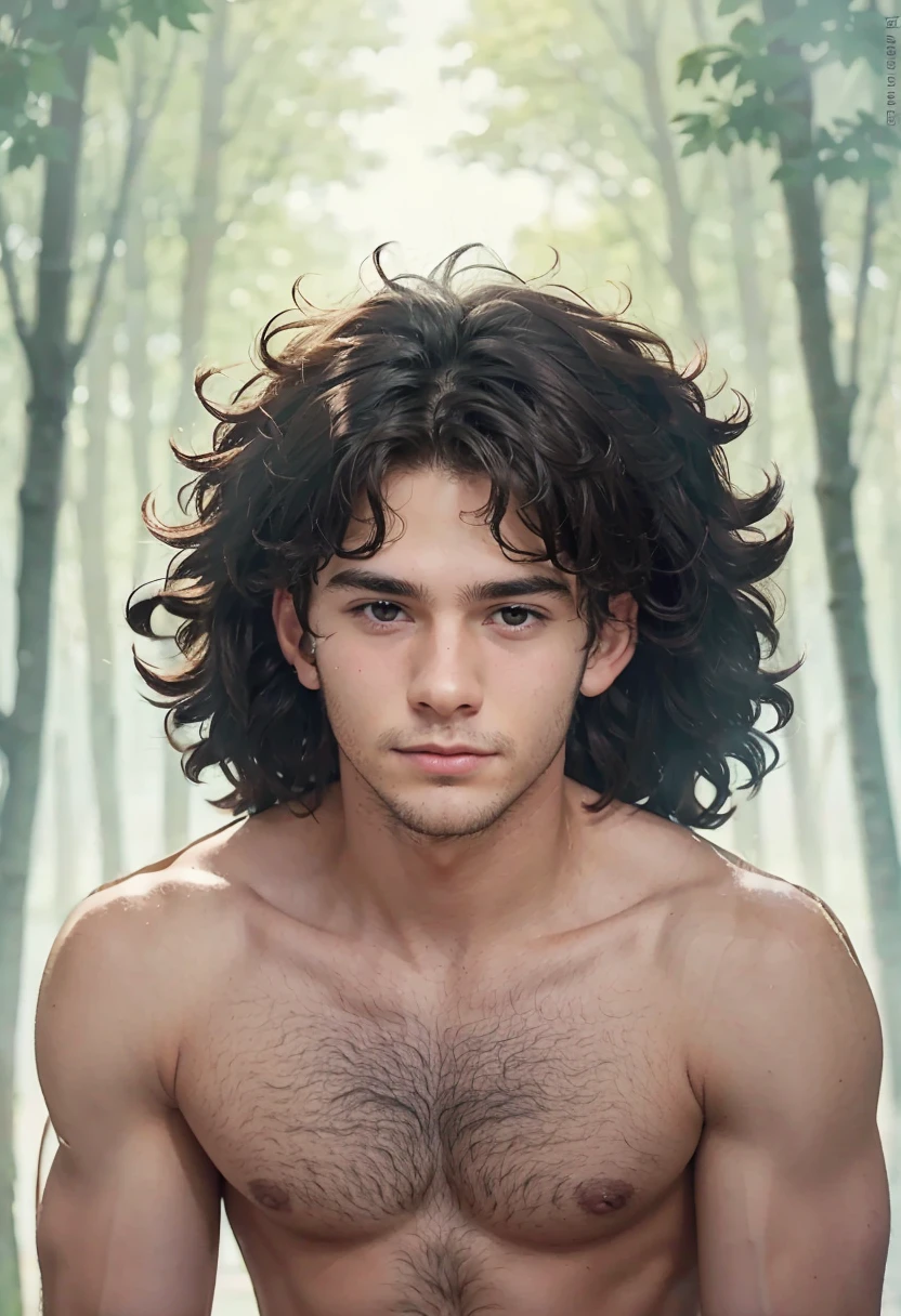 Hairy, , young boy