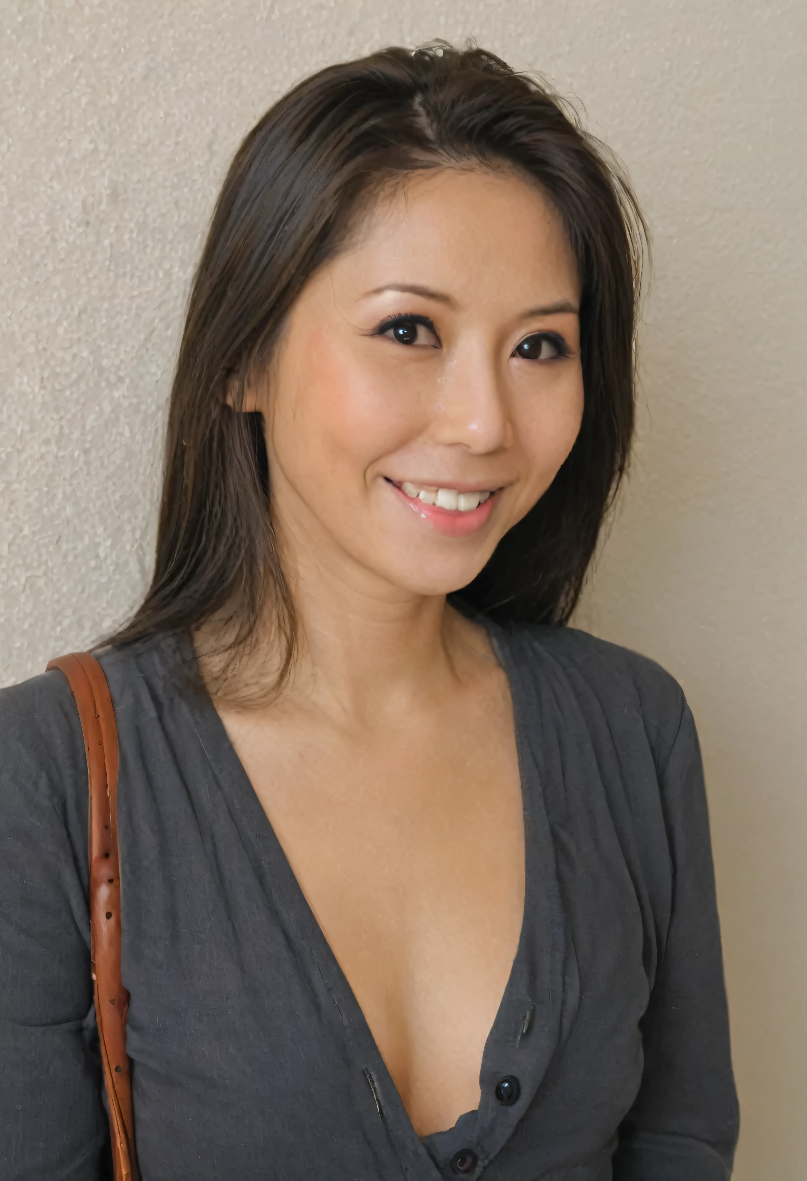 Japanese woman 44 years old, Grinning