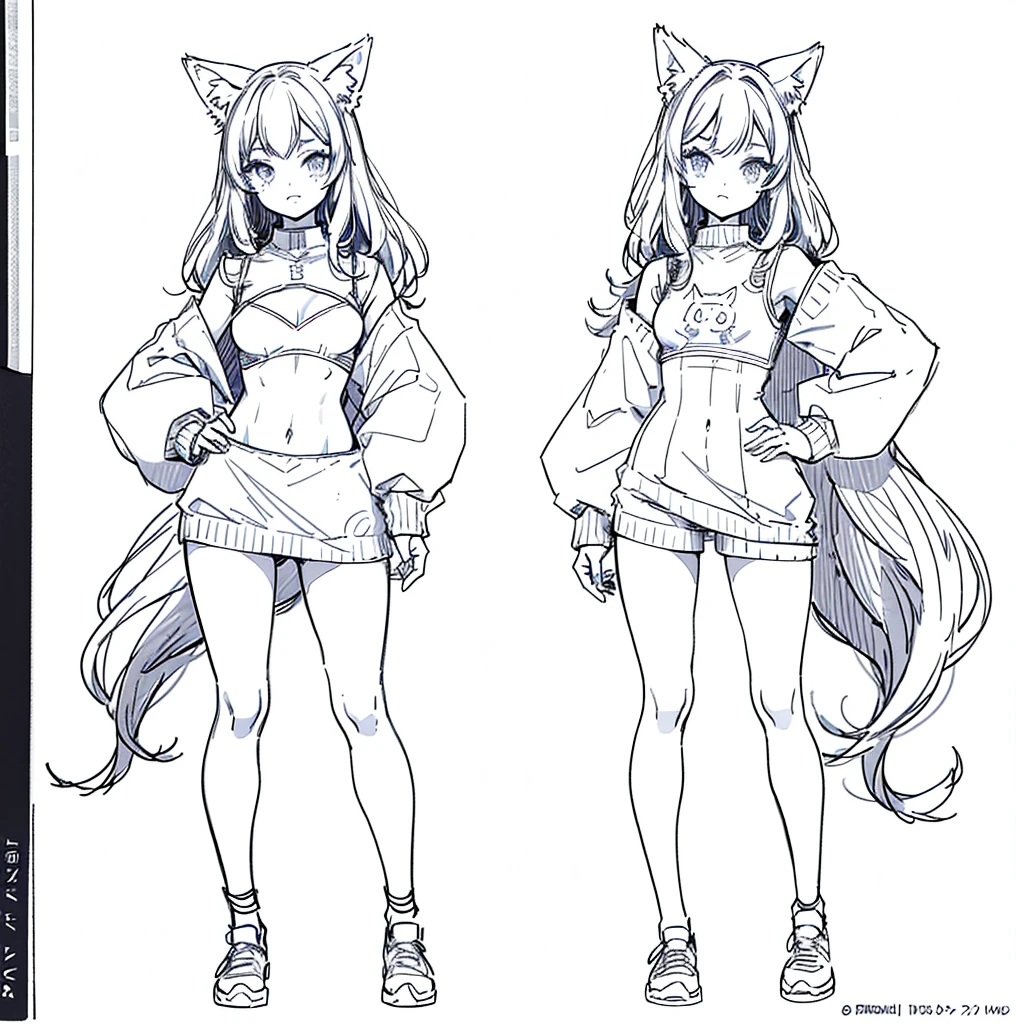 a woman no shirt, walking down a path to the viewer, lewd face, a girl with a cat ears and a bow, female furry mini cute style, a drawing of a debauchery priest many cultist of aphrodite, pudica pose gesture, small cute outline, cell shaded adult animation, sketchy artstyle, holo is a wolf girl, fursona furry art commission, oc commission, lineart, fursona commission, cute!! chibi!!! catgirl, anime catgirl, fox from league of legends chibi, commission for high res, cute anime catgirl, clean anime outlines, full body zenkai! asuka suit, gesture drawn, holding a pudica pose, body pose!, full body drawing, realistic body proportions, full character body, full body concept, full body; front view, female full body, realistic proportions!!, entire body