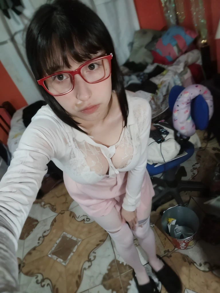 masterpiece), best quality, very skinny,big breasts, deep cleavage