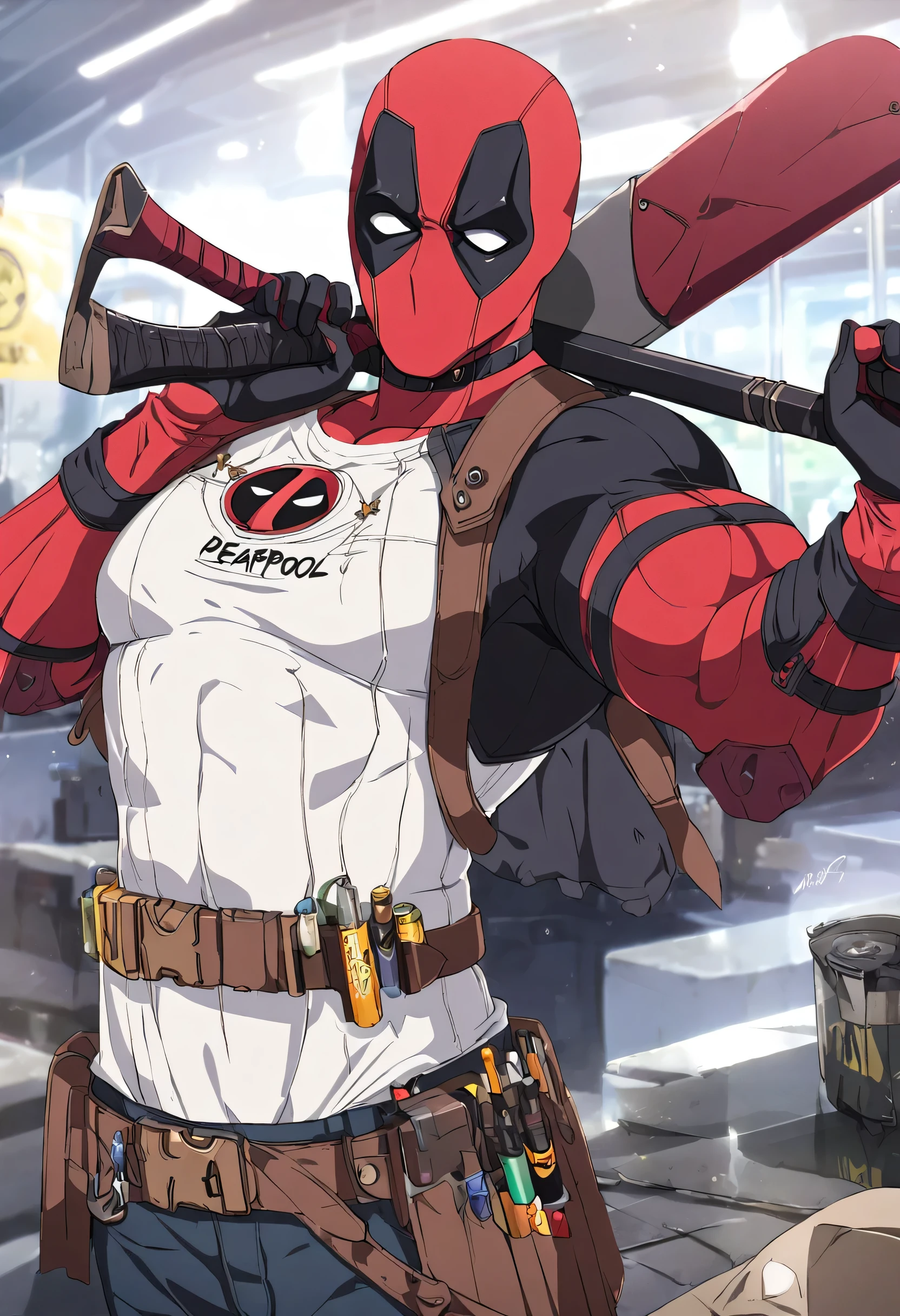 Deadpool branco