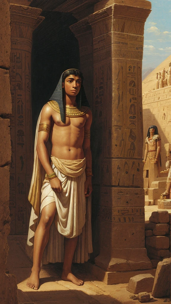 A age slave of the Egyptians, from the time of Megiddo Against Egypt