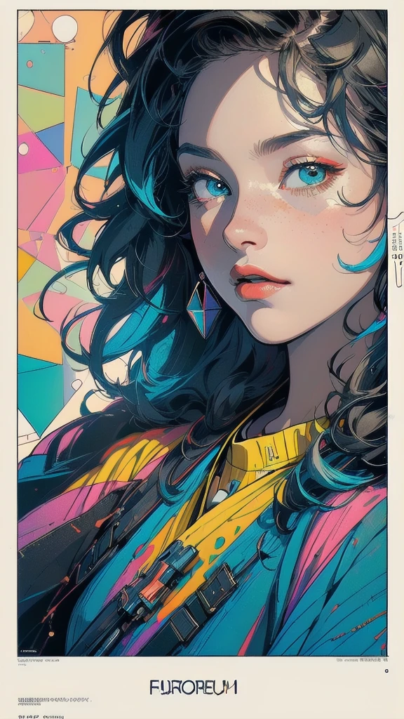 (((masterpiece, highest quality))),(((solo:1.2))),(((1girl:1.2))),32k wallpaper, very detailed, poster, vintage science fiction,(((((geometric cinematic movie poster))))), ((bauhaus)),(shape),(((abstract))),(mid century modern),movie poster,(((((portfolio))))),(((((Close-up))))),(((((bust up))))),((((more various angle)))),((((highlight)))),((((heterochromia)))),(((complete. detailed face))),((((Extremely talented)))),(((((most complecated futristic))))),(Colorful color scheme),(((detailed unlimited complete : kaleidoscope))),(((((Absolutely simple background))))),(((texture:grunge)))