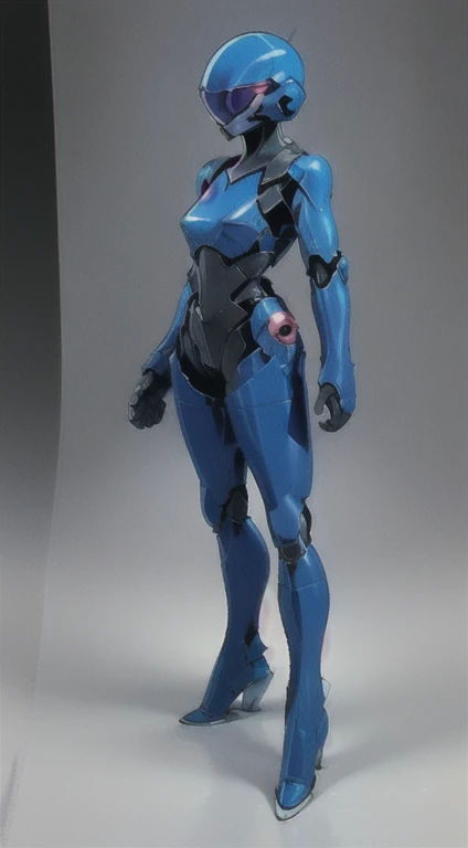 (best quality, masterpiece, ultra-realistic), (full body image), 1woman, solo, extremely stylized, deviant art, masterpiece, highly detailed, futuristic, silicone Gloss, tight pants, blush, (translucent silicone skinsuit:1.4), boots, small breasts, entire body image, full body shot, perfect anatomy, accurate anatomy, ((wide hips)), super hero, ((scifi helmet)), ((small helmet)), (green)