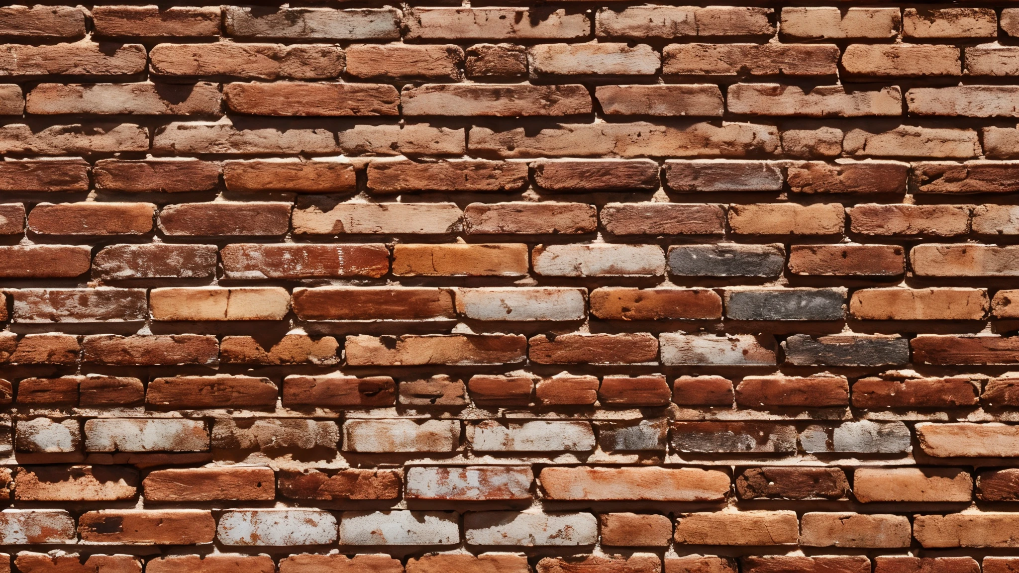 brick on a plain background