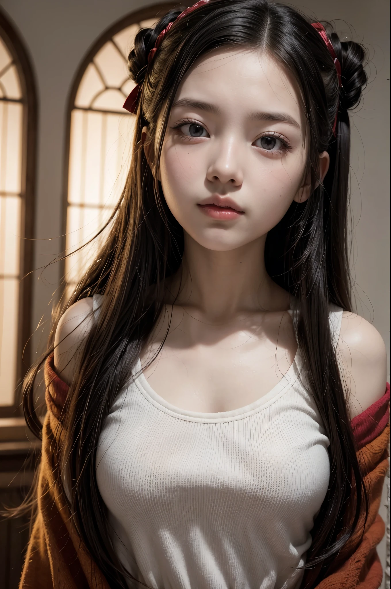 nezuko, scarlet flames