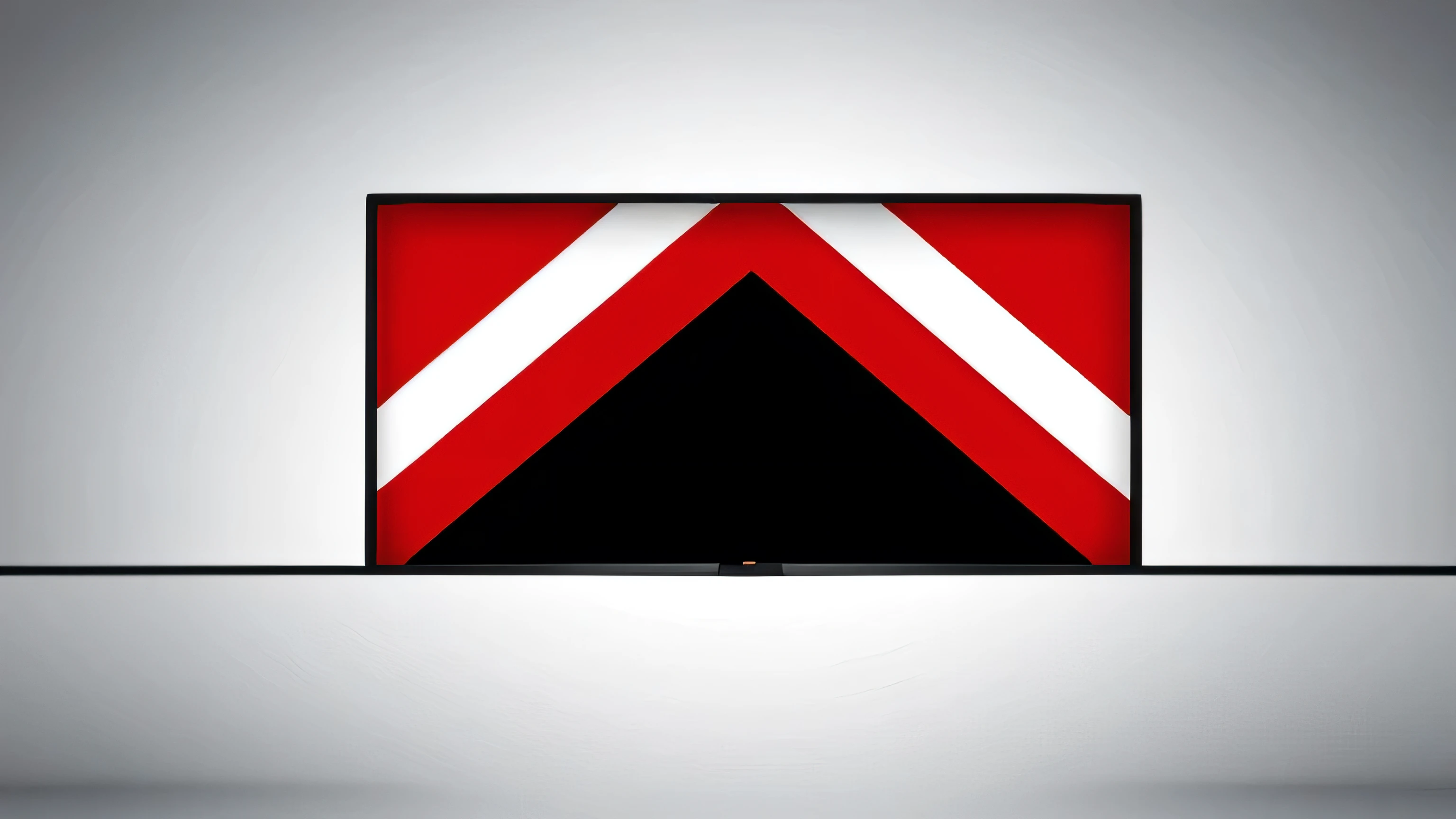a simple and minimalist banner , in black,white, and red colors, elegant, gamer, maintaining the essence of the previous designs, more symmetrical, attractive for YouTube