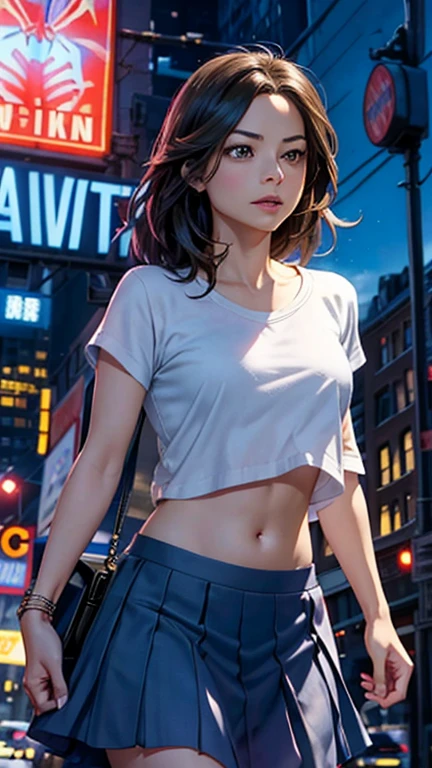Kristin Kreuk、マーベルコミックの映画Poster、so beautiful、Movies about Spider-Man、sexy、whole body、Wearing a skirt、Premiere Date、Poster、belly buttonを突き出す、new york、She&#39;s wearing a ripped Spiderman suit、The suit is torn、Wearing a skirt、Red and black color scheme、dynamic、masterpiece、Highest quality、Super detailed、Very detailed、Delicate and beautiful shine、Ultra-high resolution、Cinematic、break、breakドロップ、(Torn clothes:1.5)、(Wet clothes:1.4)、Bare shoulders、Real Rain、Wet Hair、belly button、Exposed Skin、sexyな肩を披露